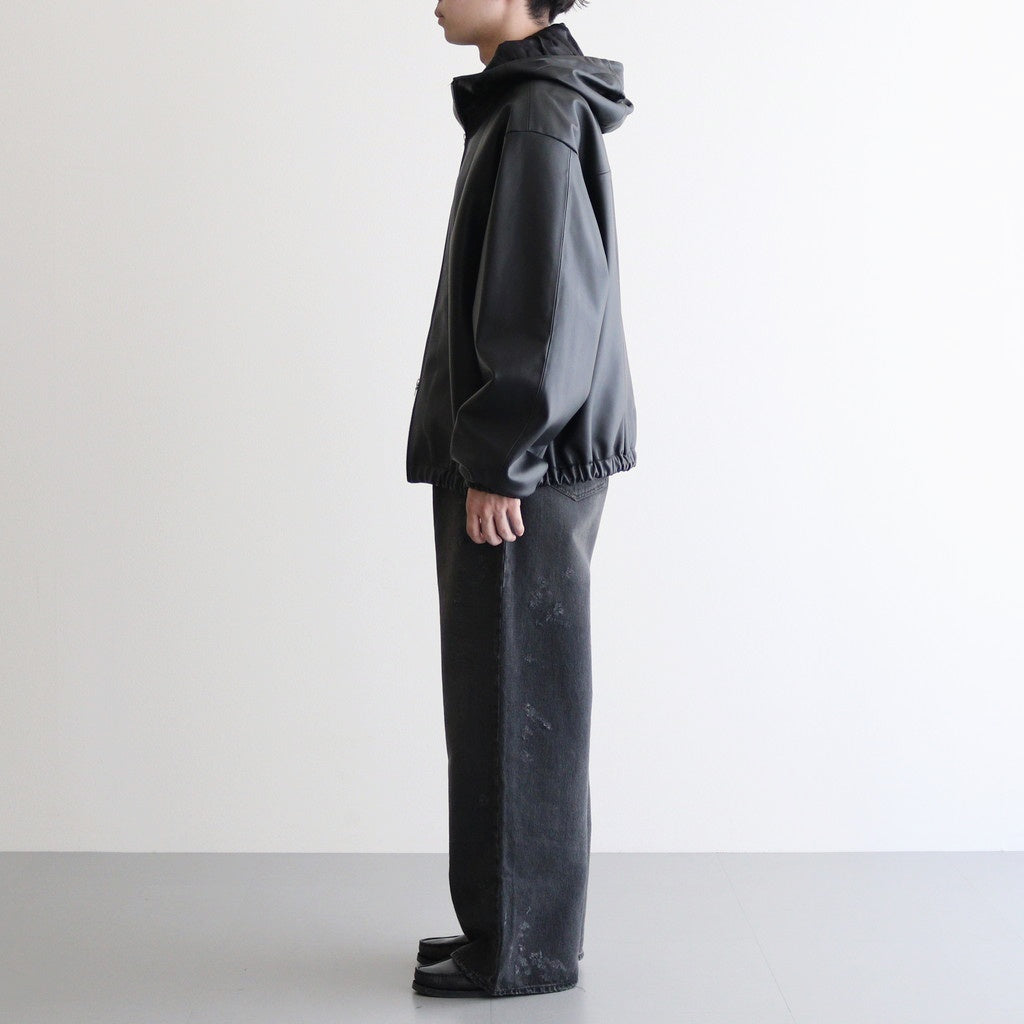 BAGGY DENIM JEANS #BLACK [ST.1237]