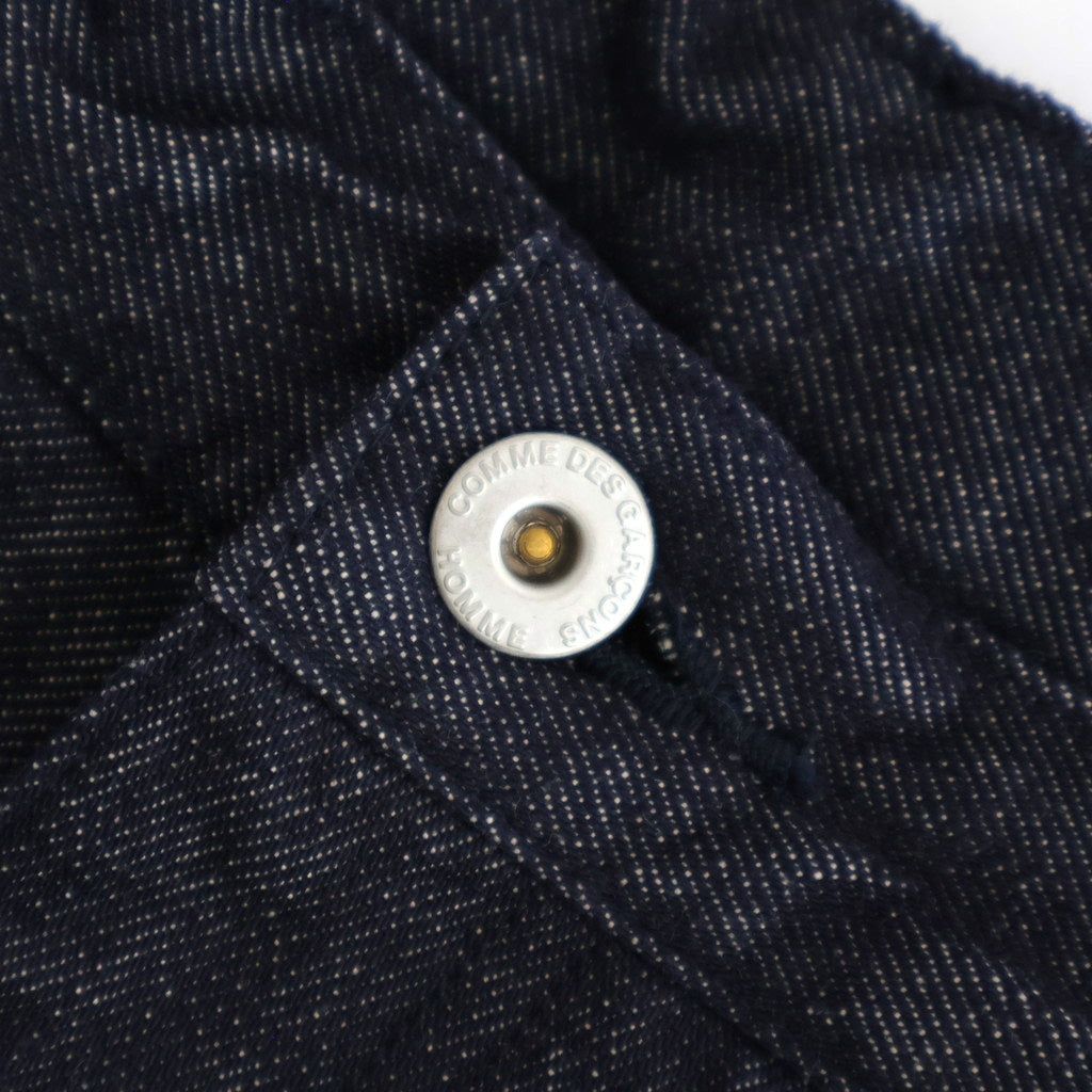 綿反応デニムストレートパンツ #INDIGO [HP-P026-051]