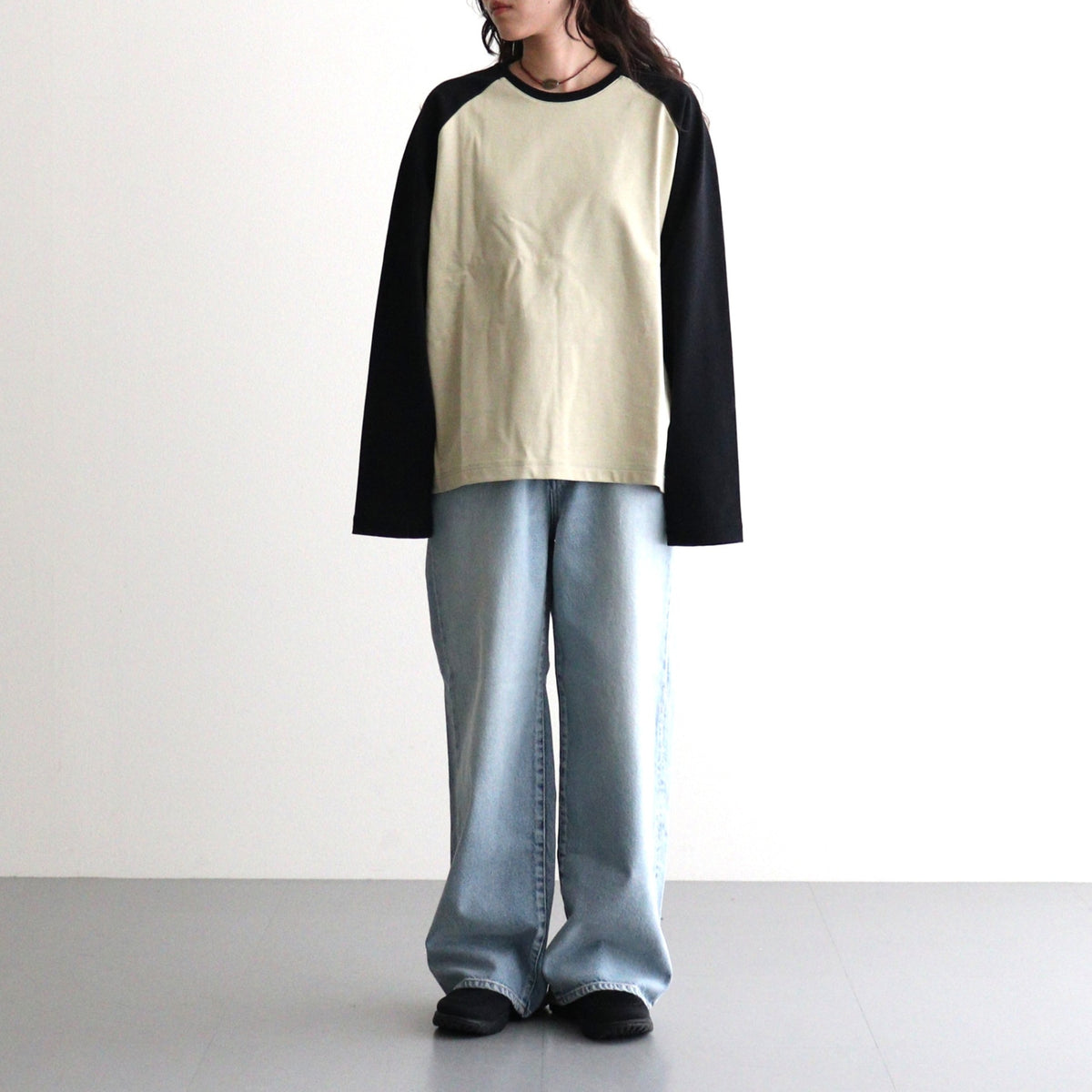 女性モデル(ニシ):158cm　着用サイズ:3