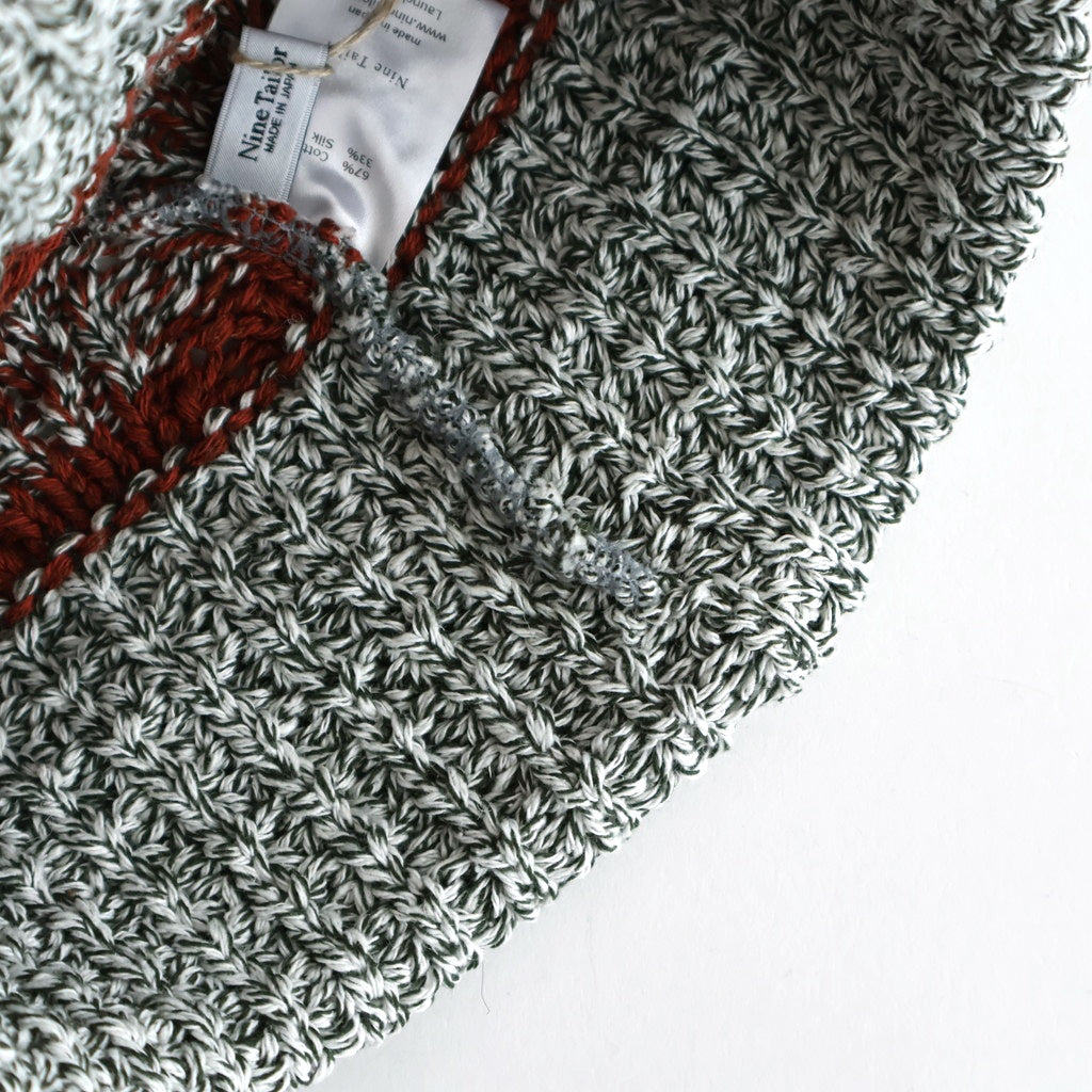 Vanda Knit Hat #Garnet Mix [N-1505]