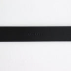SQUARE BUCKLE BELT #BLACK [A00B06RP]