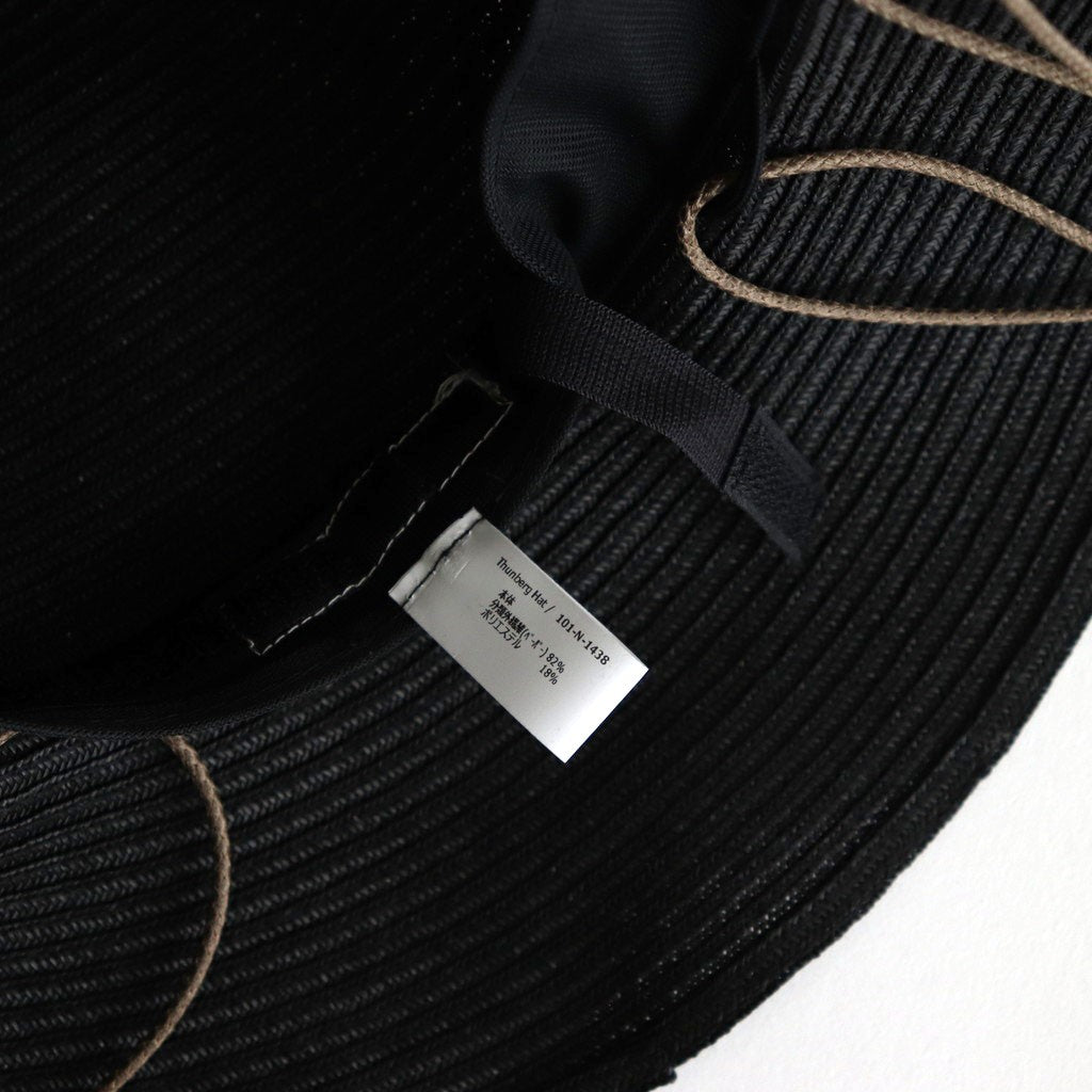 Thunberg Hat #Black [N-1438]