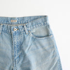 Used Denim Baggy Pants #LIGHT BLUE [ID-PT53]