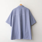 DRY OXFORD CORPORATE S/S B.D SHIRT #NAVY PLAID [FSC262-50043B]