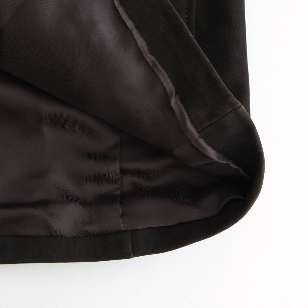 COW NUBUCK BLAZER #DARK BROWN [ST.1383]