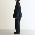 CORPORATE DENIM EASY PANTS #ONE WASH [FSC263-40153OB]