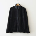 Wool Boa Zip-Up Blouson #BLACK [GU253-30474]
