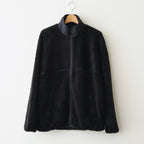 Wool Boa Zip-Up Blouson #BLACK [GU253-30474]