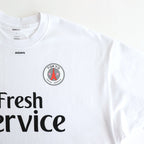 CORPORATE PRINTED S/S TEE ”FOOTBALL” #WHITE [FSC251-70185]