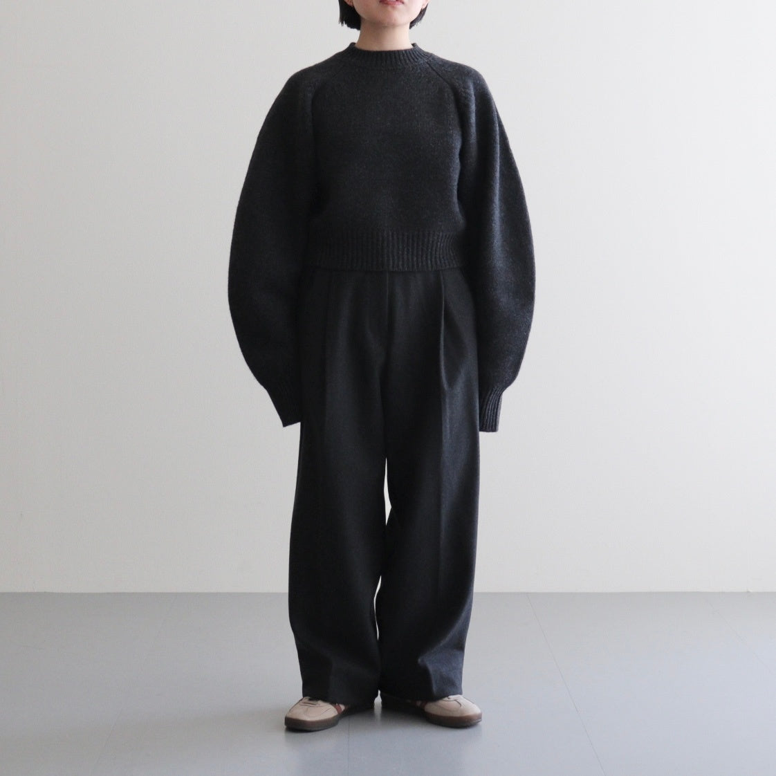 女性モデル(マツオ):156cm　着用サイズ:F