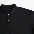 DRY PIQUE JERSEY S/S POLO #BLACK [FSC263-70036]
