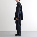 CORPORATE UNIFORM L/S SHIRT #BLACK [FSC254-50021B]