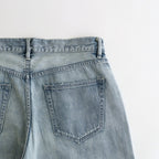 FADED SELVEDGE LIGHT DENIM PANTS #LIGHT INDIGO [A26SP05DE]