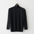 NTSNT - シルキーテンセル・ベアフライス タートルネックカットソー #95 Black [SN_NC0202TN]