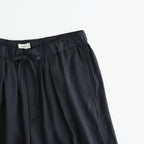 CUPRO EASY PANTS #BLACK [YK26SS01288P]