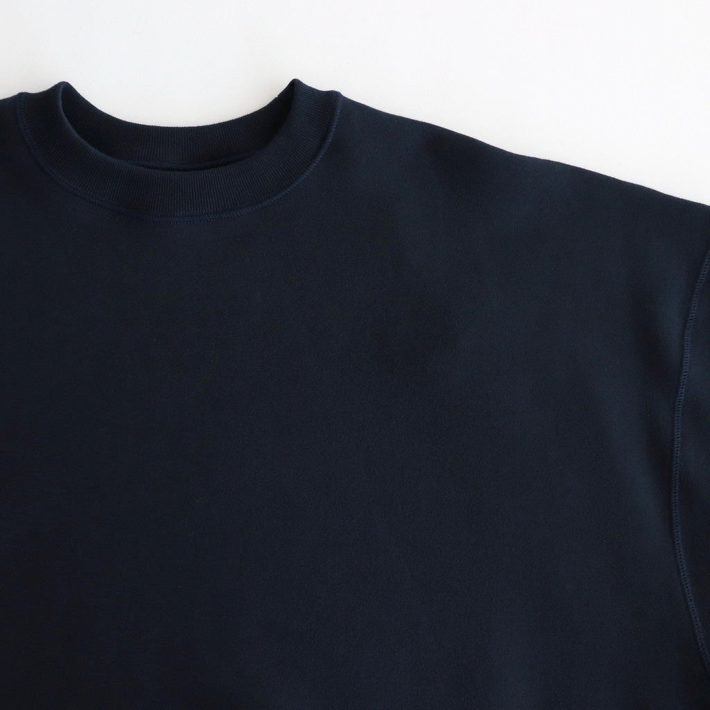 AZUMA Terry Crew Neck Sweat #NAVY [GU253-70240B]