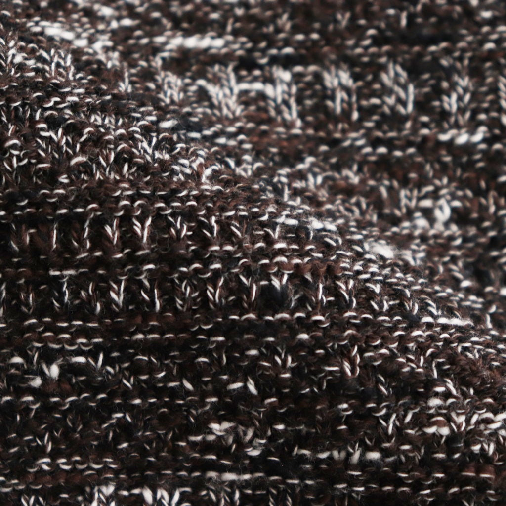 Links Zip Up Vest #Brown [2501-017]