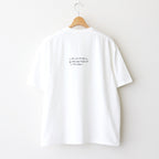 Crew neck tee – Ken Kagami #white [35012]