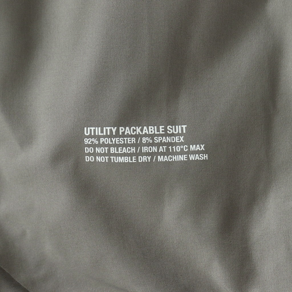 UTILITY PACKABLE SUIT #GRAY [FSR251-60097]