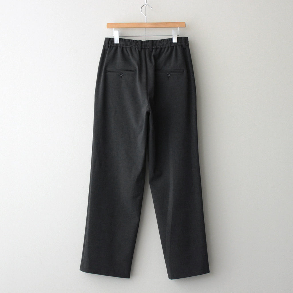 HABANA BANDED SLACKS #HEATHER CHARCOAL [AODFPT007]