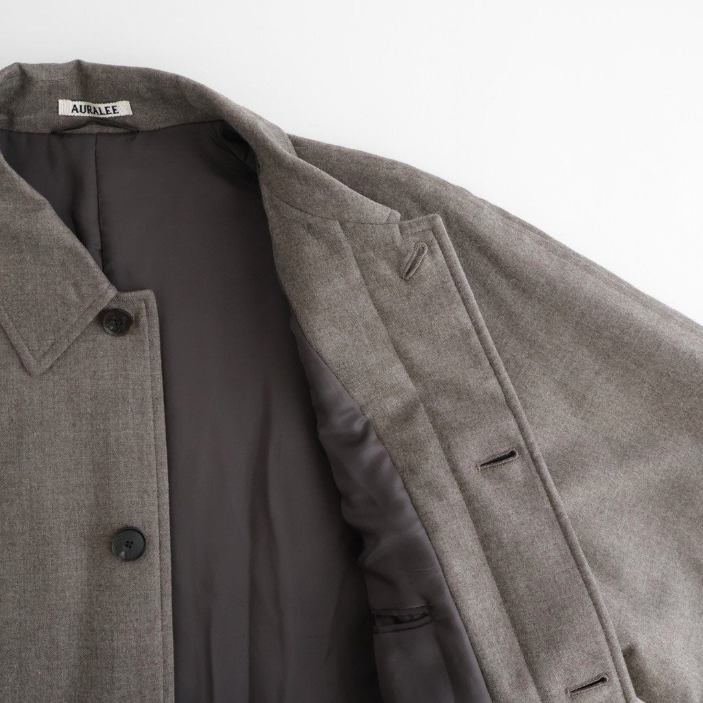 SUPER LIGHT WOOL PADDED COAT #TOP BROWN [A26AC01OS]