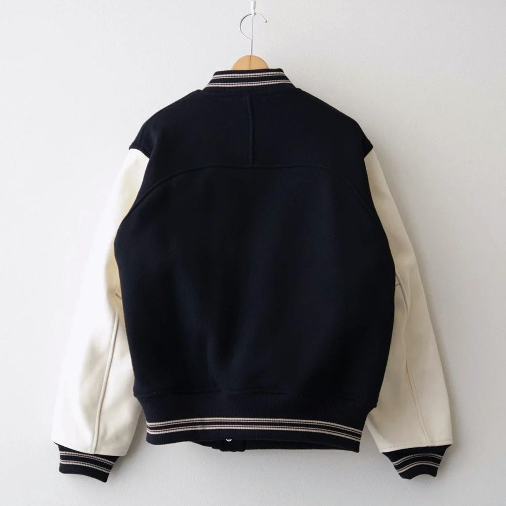 WOOL VARSITY JACKET #BLACK [26330201]
