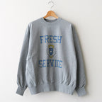 LIGHT OZ CREW NECK SWEAT - COLLEGE #H.GRAY [FSC253-70017]