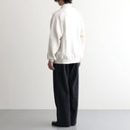 Half-Snap Sweatshirt #Heather Gray [OFH011PO61]