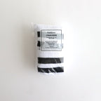 2-PACK LINE CREW SOCKS #BLACK [FSP244-90095]
