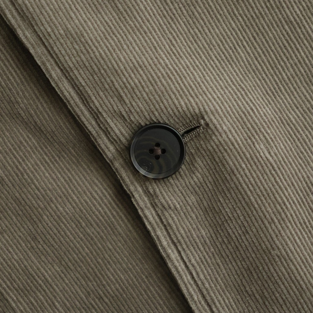VINTAGE CORDUROY SINGLE BREASTED JACKET #TAUPE [ST.1580]