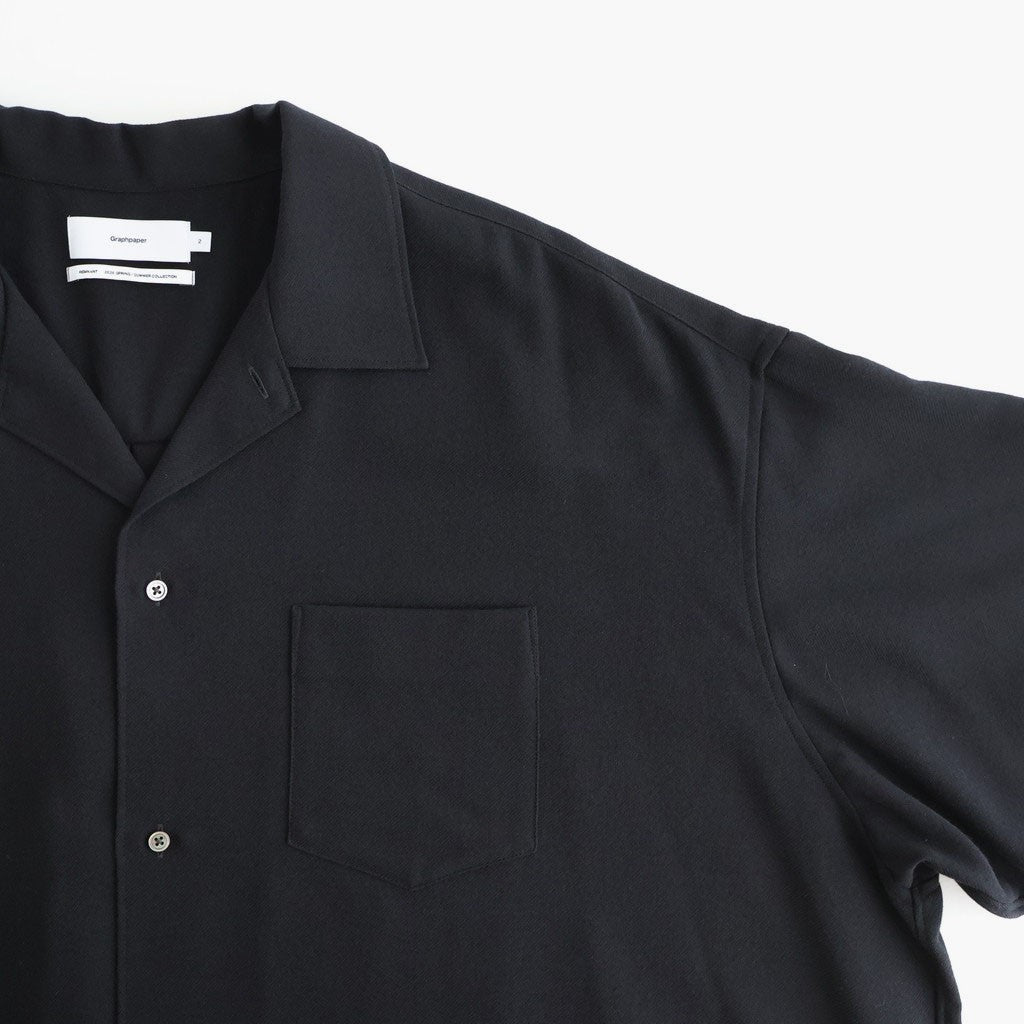 Viscose Viyella S/S Sleeping Shirt #BLACK [GM261-50457]