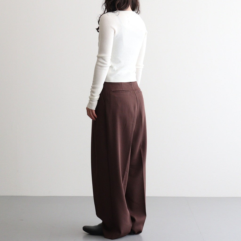 Compact Smooth Knit #ECRU [12610510]