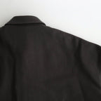 メルトンBigコート #GRAY [D224-C507]