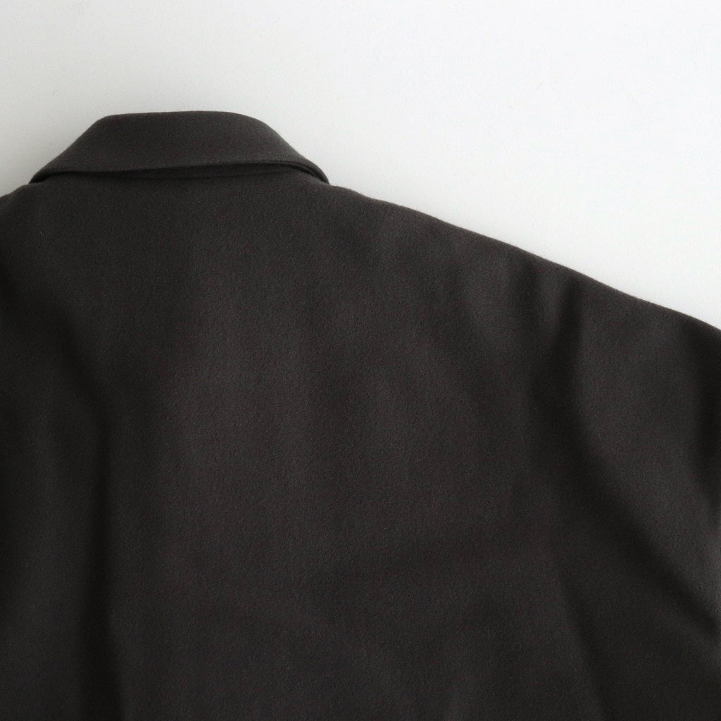 メルトンBigコート #GRAY [D224-C507]