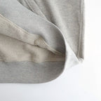 COTTON CASHMERE SWEAT ZIP HOODY #GREY [ST.1469]