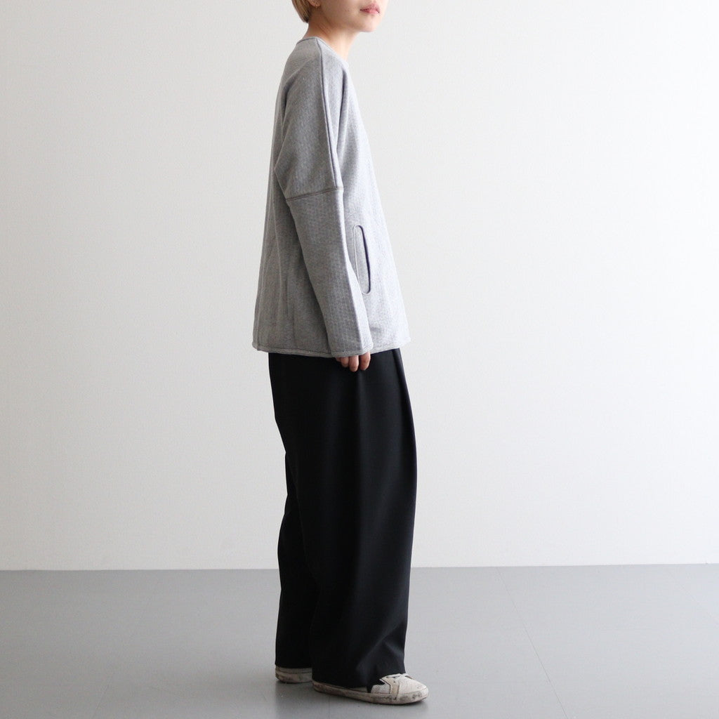 ランダムバックパイルドルマンロンT #HEATHER GRAY [D224-T1005]