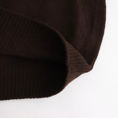 WG Turtle Neck #D.Brown [2403-017]