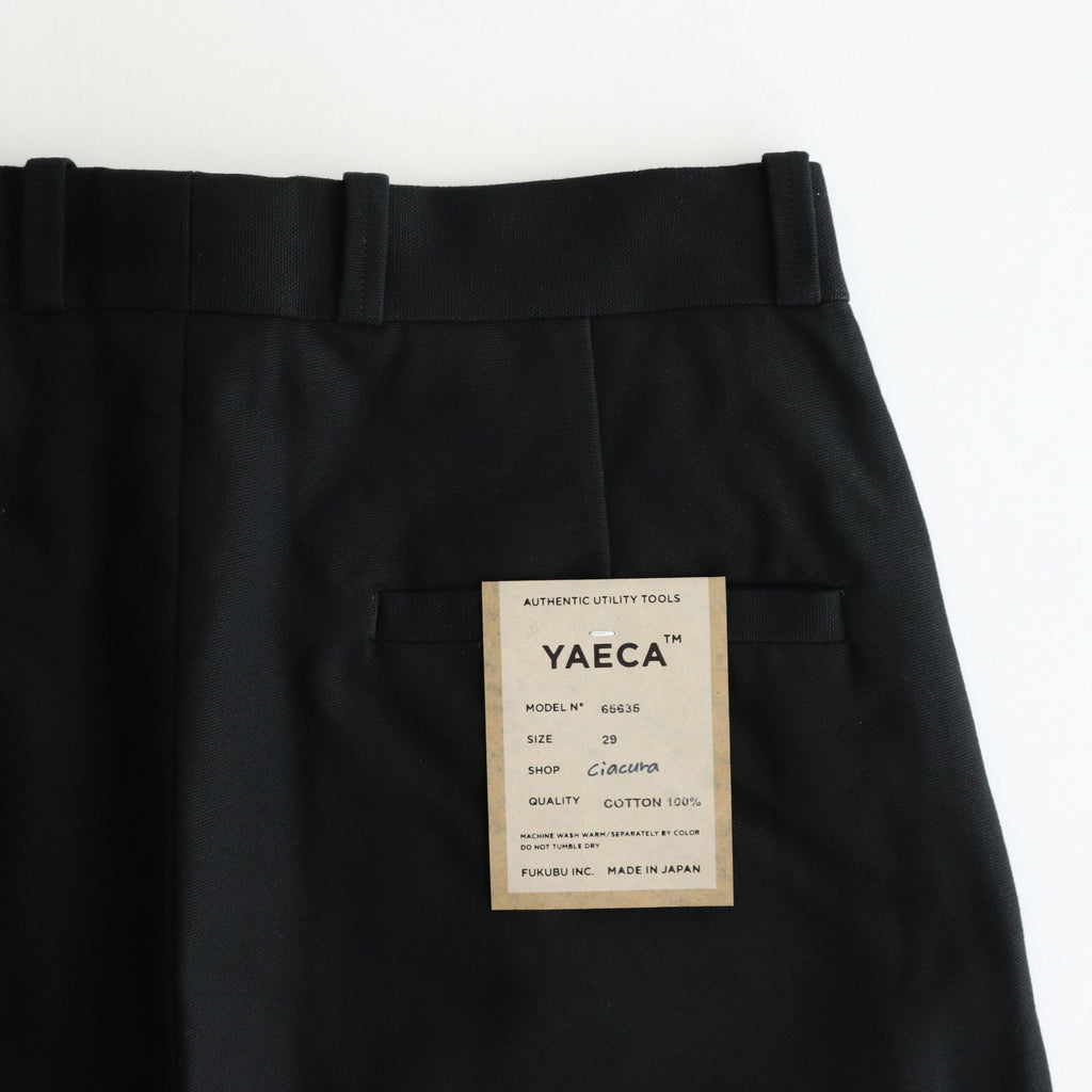 chino tuck straight #d.navy [65635]