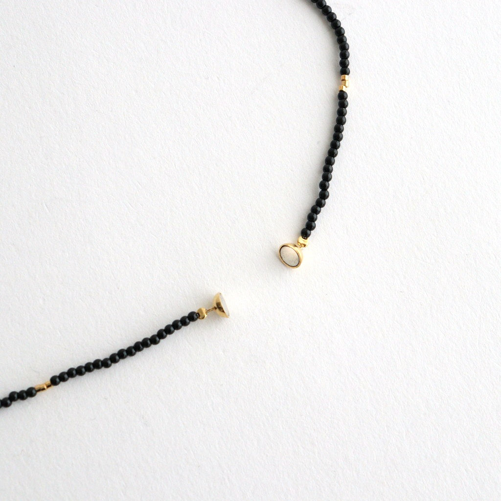 Thin Beads Choker #BLK [12610904] - ciacura 三重県四日市市の