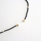 Thin Beads Choker #BLK [12610904]