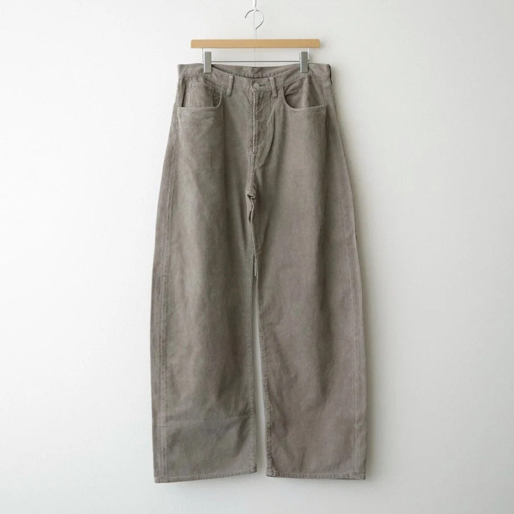 VINTAGE CORDUROY ROUND PANTS #TAUPE [ST.1573]