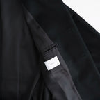 WOOL CASHMERE RAGLAN SLEEVE BALMACAAN COAT #BLACK [ST.1535]