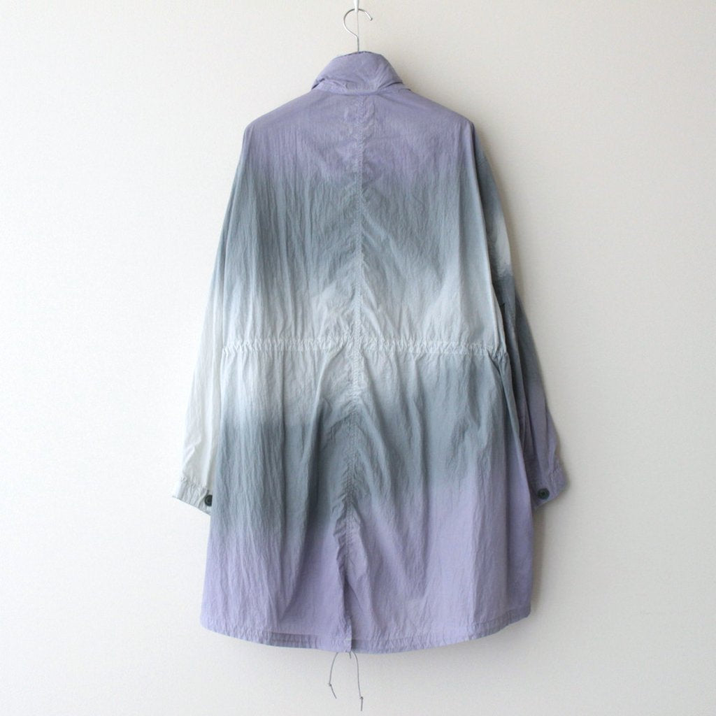 SPRAY PRINTED NYLON SNOWPARKA #MIST GREEN [YK23SS0462C]