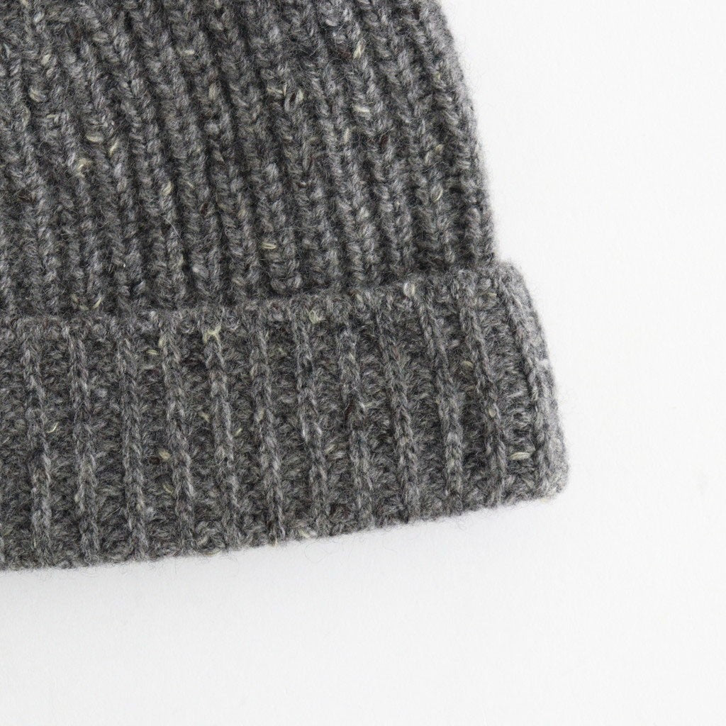 CASHMERE NEP KNIT CAP #MIX GRAY [A26AC08NE]