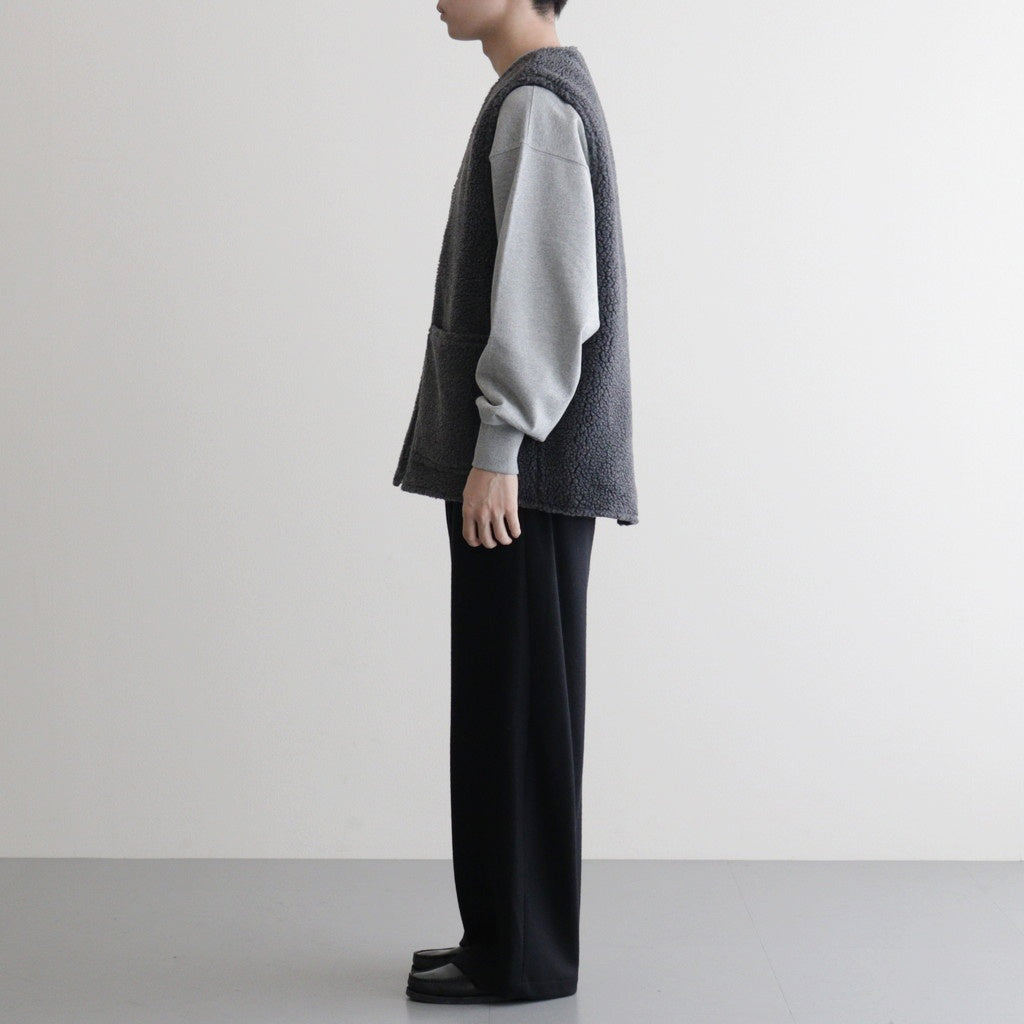 FLANNEL CHECK REVERSIBLE VEST #DARK NAVY [FSC253-30128]