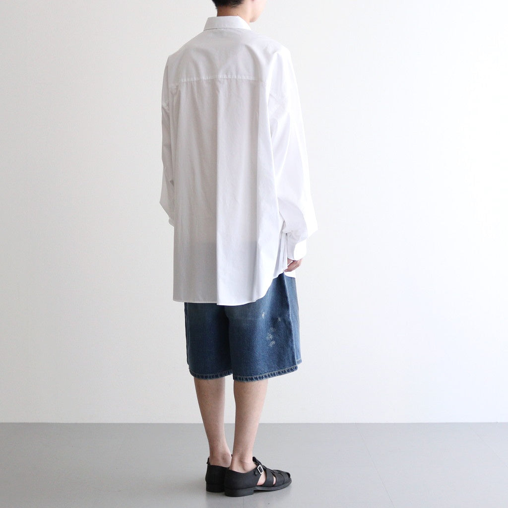 BAGGY DENIM SHORTS #INDIGO [ST.1238]