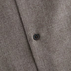 SUPER LIGHT WOOL SHIRT #TOP BROWN [A26AS02OS]