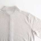 RAMIE WOOL POLO KNIT CARDIGAN #WARM WHITE [KRAGGM0126]