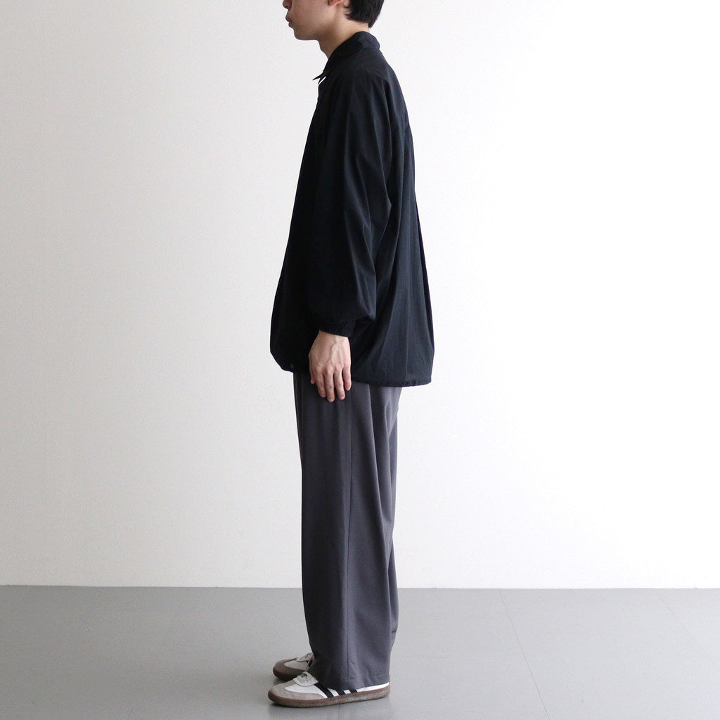 Seersucker Pullover Shirt #BLACK [GU251-50063]