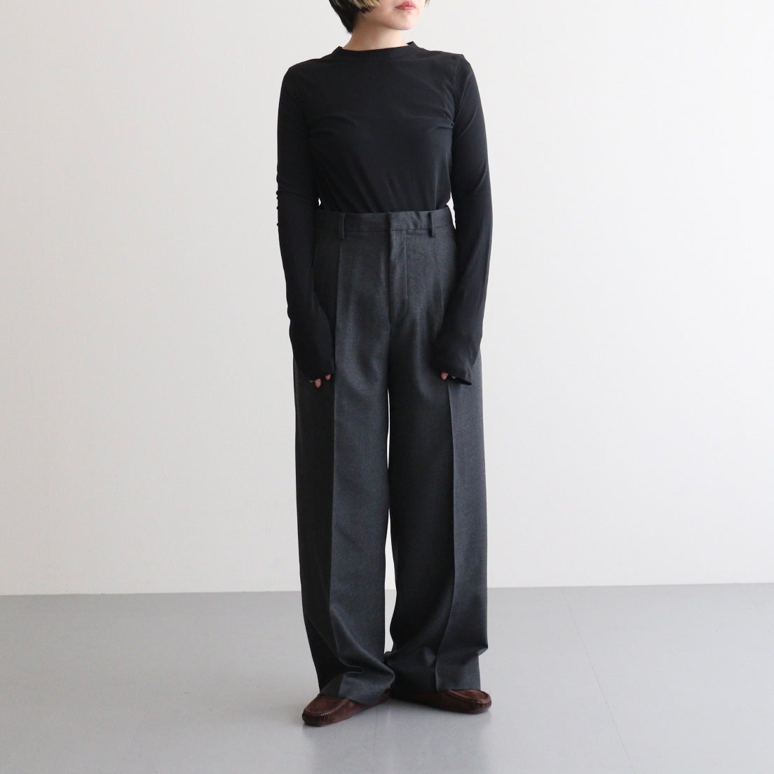 Highgauge Long T-shirts #BLK [12520614]